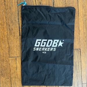 GGBB Sneakers Black Drawstring Bag